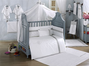 Балдахин серии Blossom Linen 150 х 450 см, White (Kidboo, 00-0007905 _White)